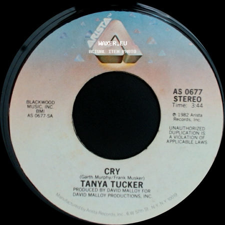 Tanya Tucker - Cry / Feel Right side A