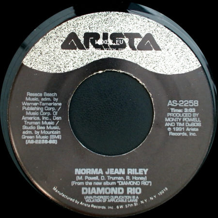 Diamond Rio / Norma Jean Riley - Mama Don't Forget To Pray For Me / Norma Jean Riley side B