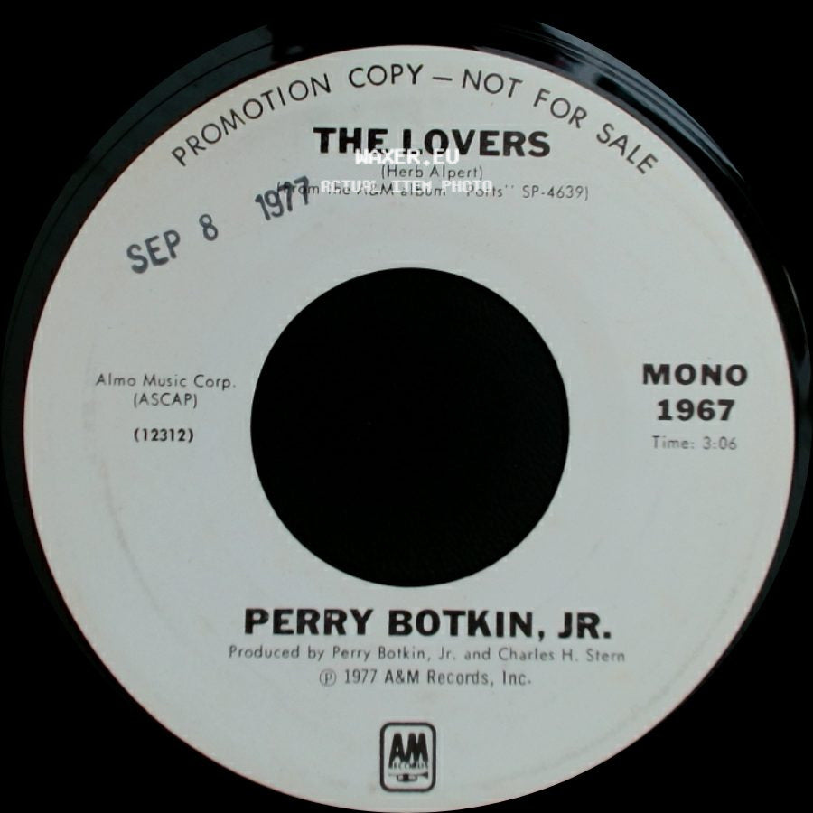 Perry Botkin, Jr. - The Lovers / The Lovers side A