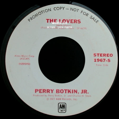 Perry Botkin, Jr. - The Lovers / The Lovers side B