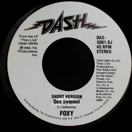 Foxy - Sex Symbol / Sex Symbol side B