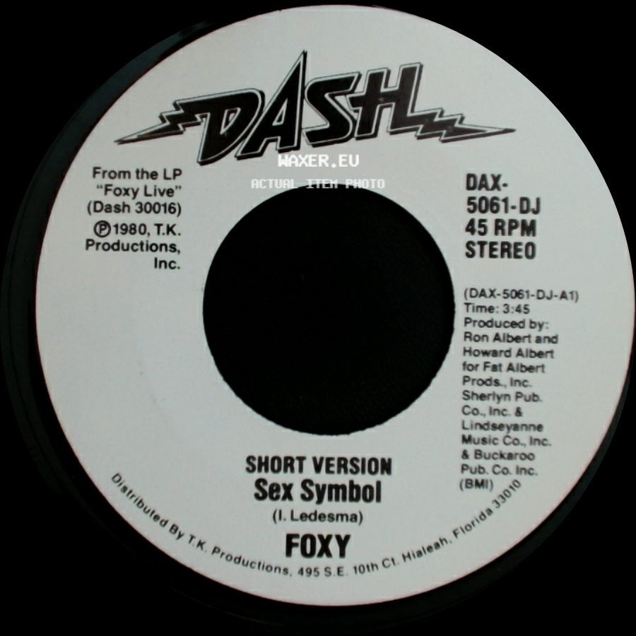 Foxy - Sex Symbol / Sex Symbol side B