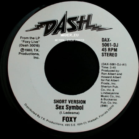 Foxy - Sex Symbol / Sex Symbol side B