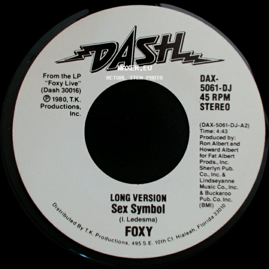 Foxy - Sex Symbol / Sex Symbol side A