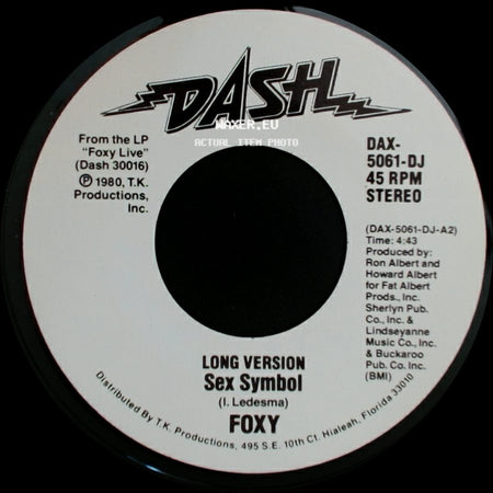 Foxy - Sex Symbol / Sex Symbol side A