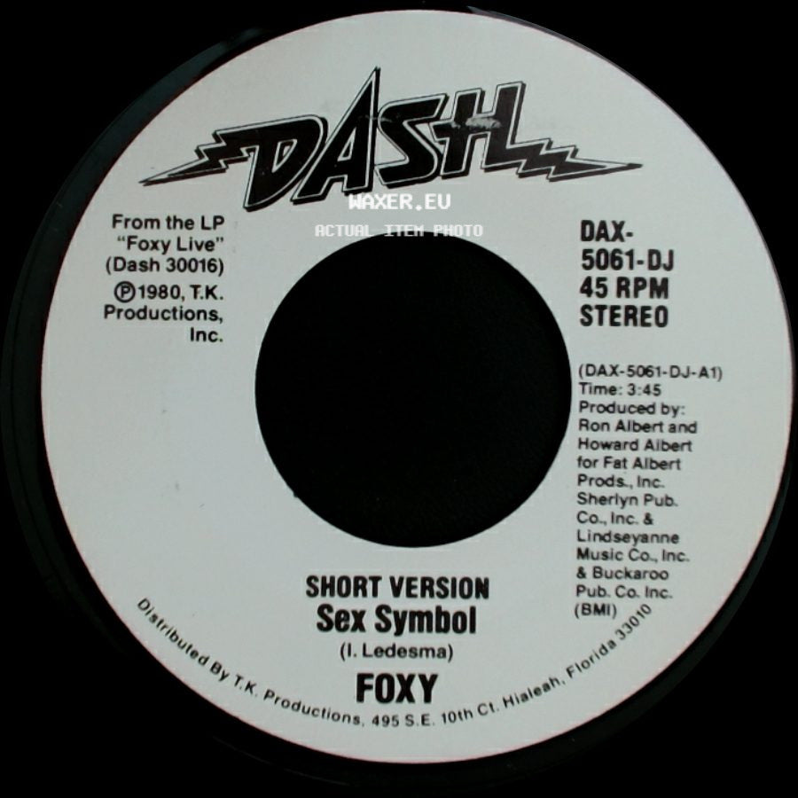 Foxy - Sex Symbol / Sex Symbol side B