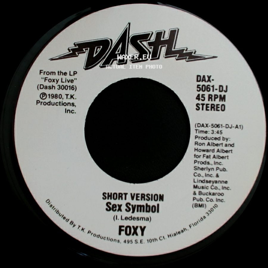 Foxy - Sex Symbol / Sex Symbol side B