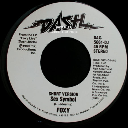 Foxy - Sex Symbol / Sex Symbol side B