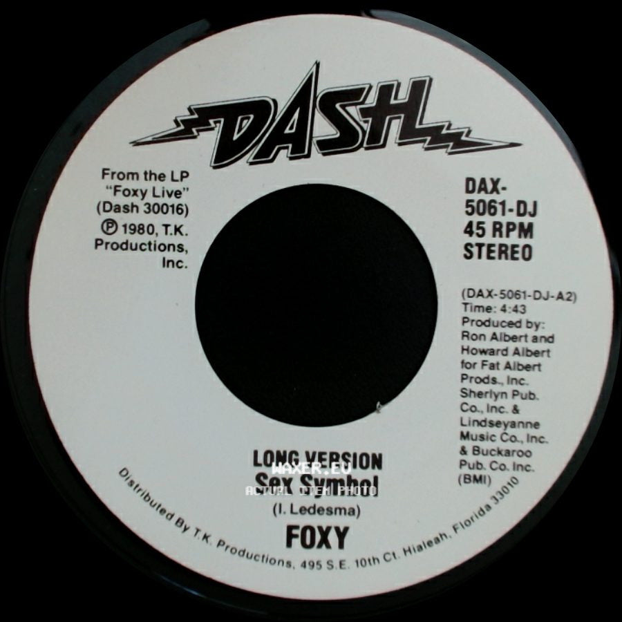 Foxy - Sex Symbol / Sex Symbol side A