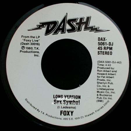 Foxy - Sex Symbol / Sex Symbol side A