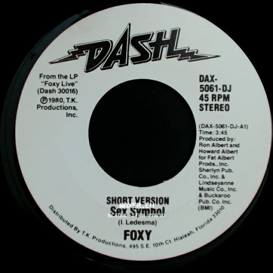 Foxy - Sex Symbol / Sex Symbol side B
