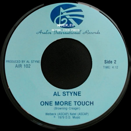 Al Styne - Do The Jog / One More Touch side B