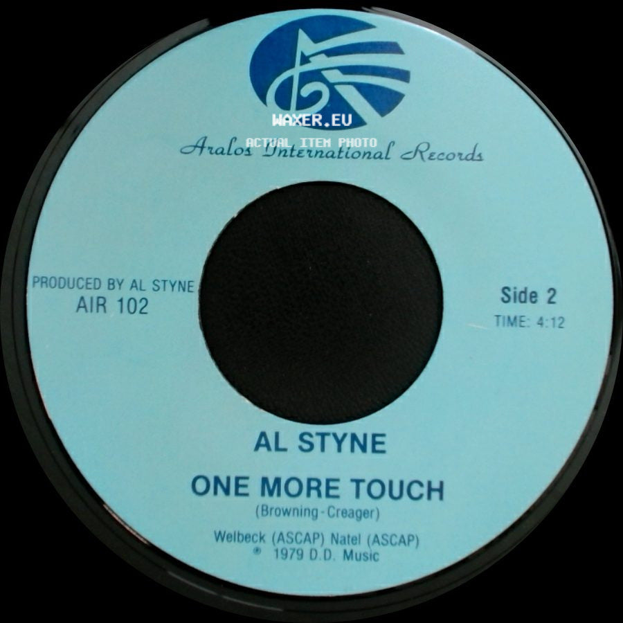 Al Styne - Do The Jog / One More Touch side B