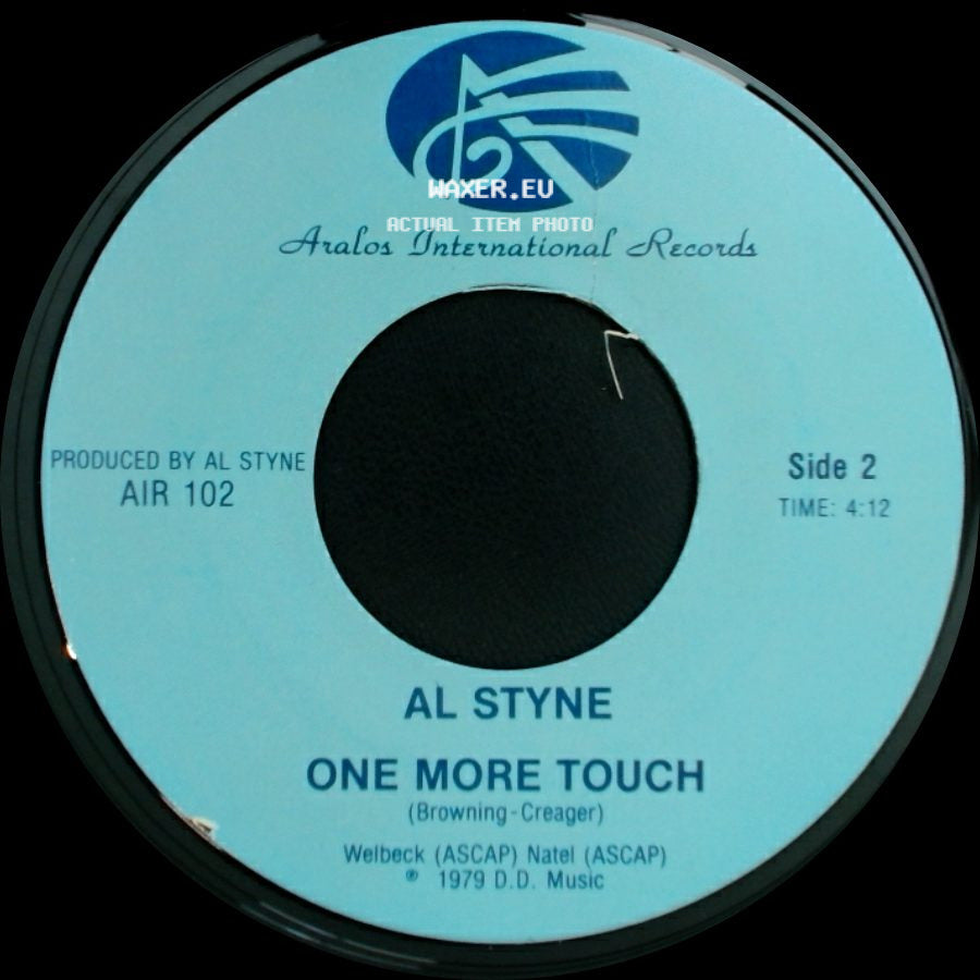 Al Styne - Do The Jog / One More Touch side B