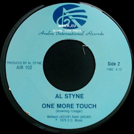 Al Styne - Do The Jog / One More Touch side B