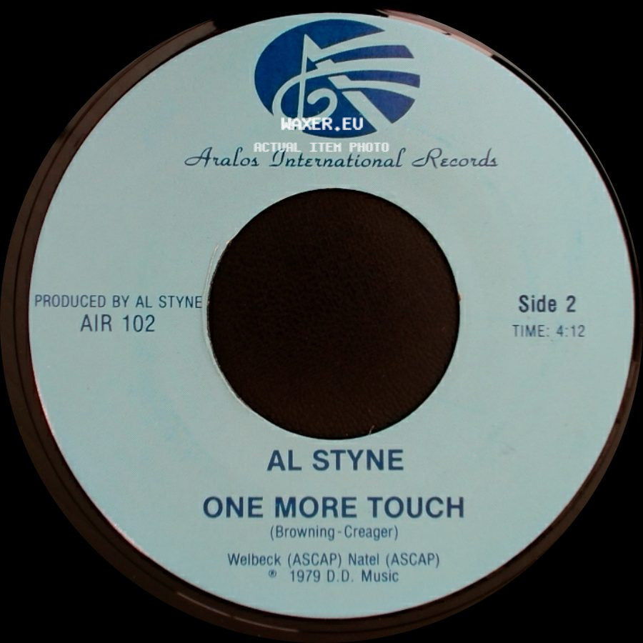 Al Styne - Do The Jog / One More Touch side B