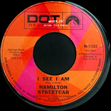 Hamilton Streetcar - I See I Am / Silver Wings side A