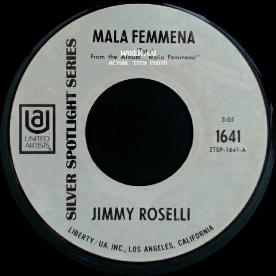 Jimmy Roselli - Ddoje Stelle So' Cadute / Mala Femmena side B