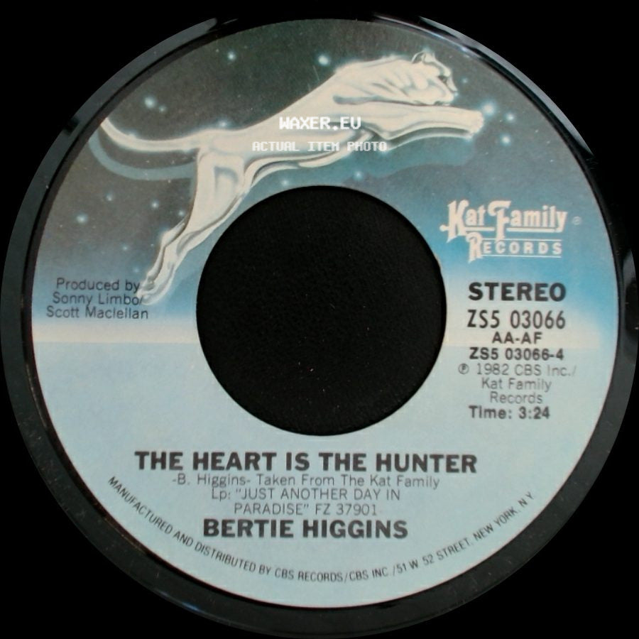 Bertie Higgins - Port O Call / The Heart Is The Hunter side B