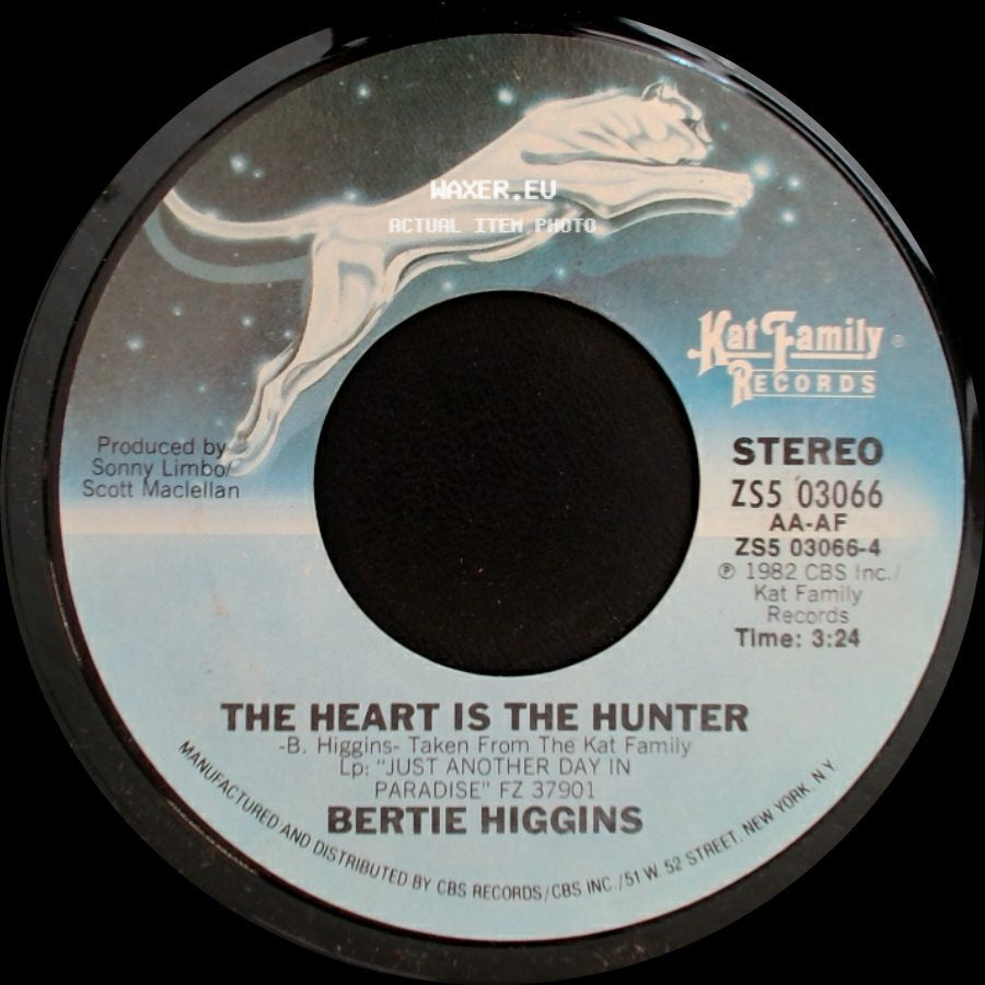 Bertie Higgins - Port O Call / The Heart Is The Hunter side B