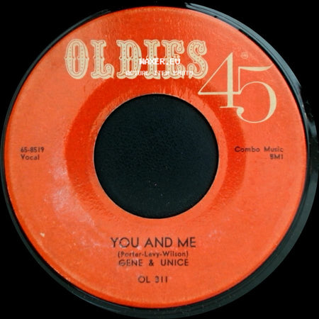 Gene & Unice - You And Me / Ko Ko Mo side A