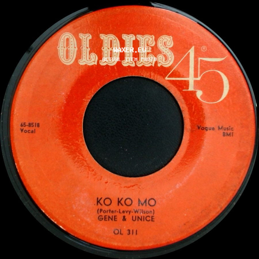Gene & Unice - You And Me / Ko Ko Mo side B