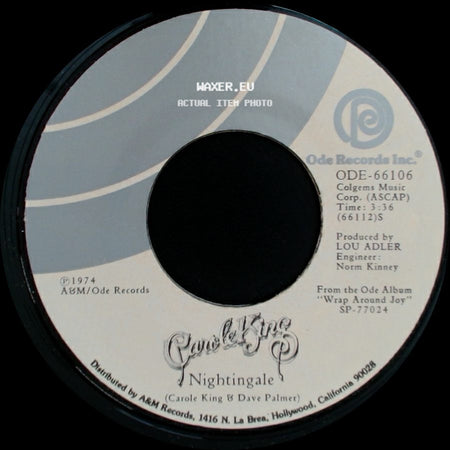 Carole King - You're Something New / Nightingale side B