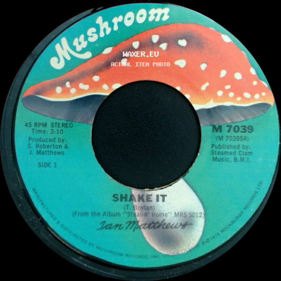 Ian Matthews - Shake It / Stealin' Home side A