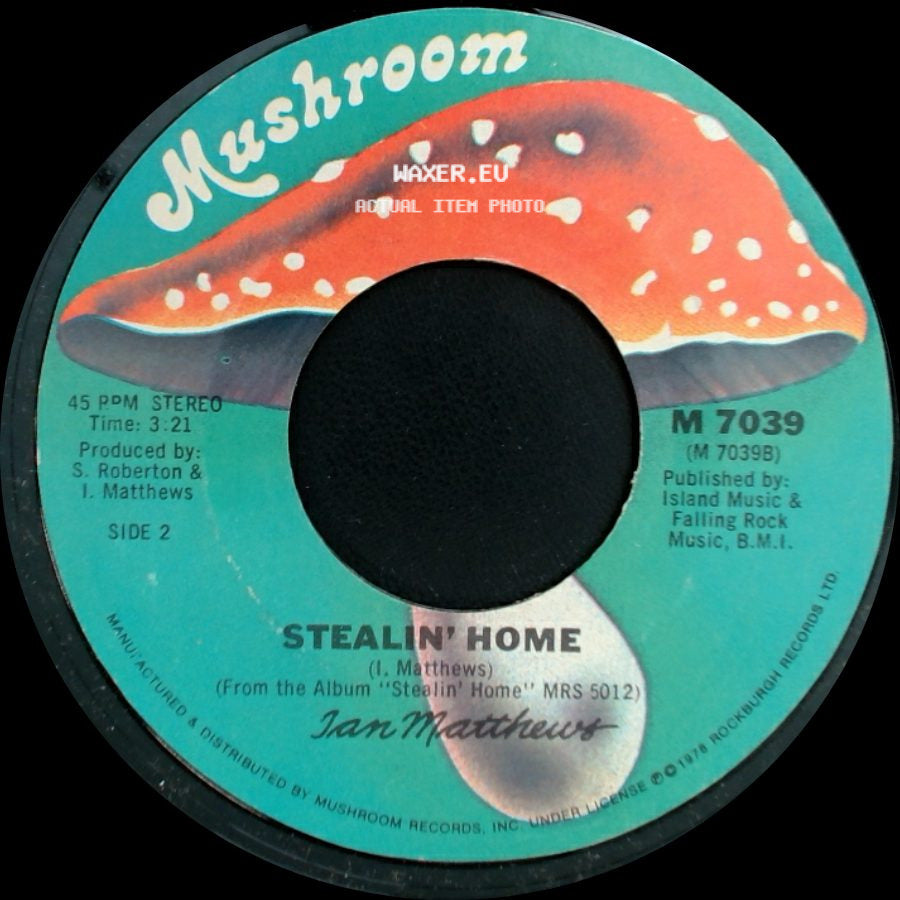 Ian Matthews - Shake It / Stealin' Home side B