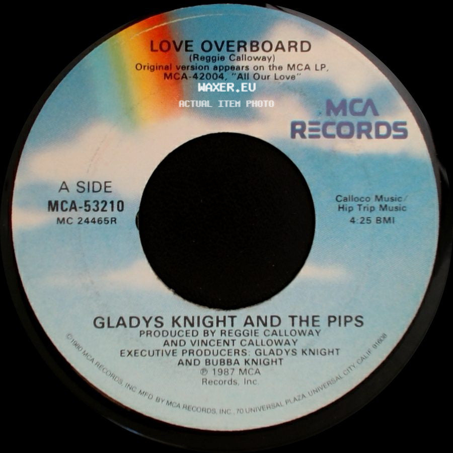 Gladys Knight And The Pips - Love Overboard / Love Overboard side A