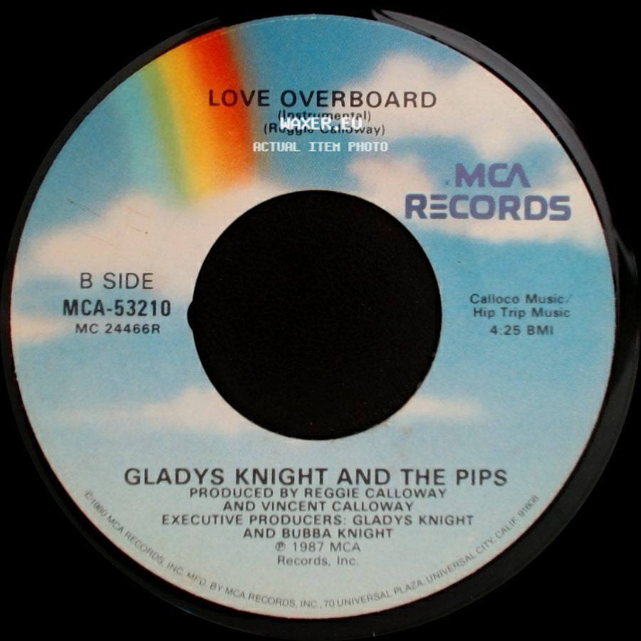 Gladys Knight And The Pips - Love Overboard / Love Overboard side B