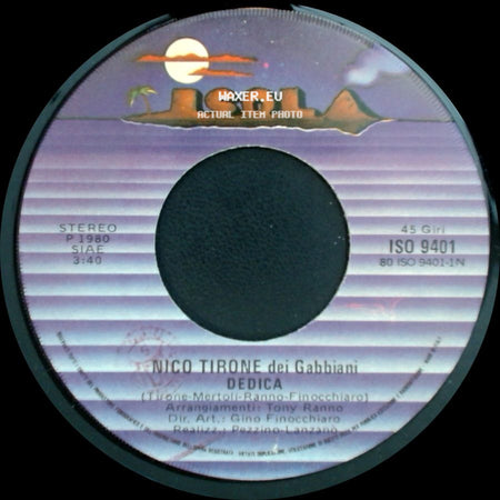 Nico Tirone Dei Gabbiani - Dedica / Viva Il Sabato side A