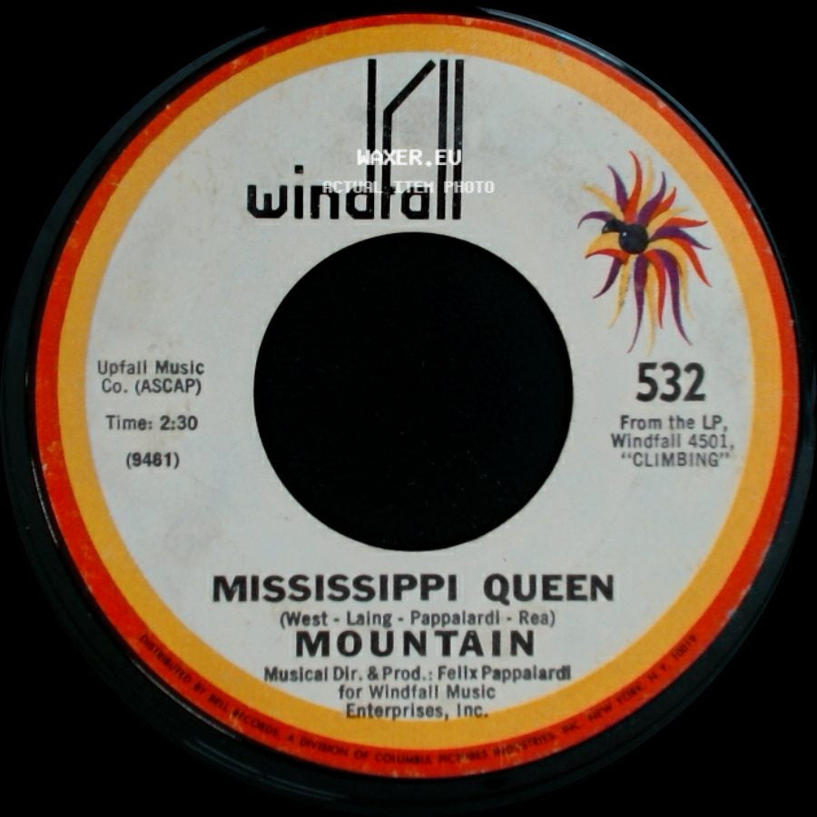 Mountain - The Laird / Mississippi Queen side B