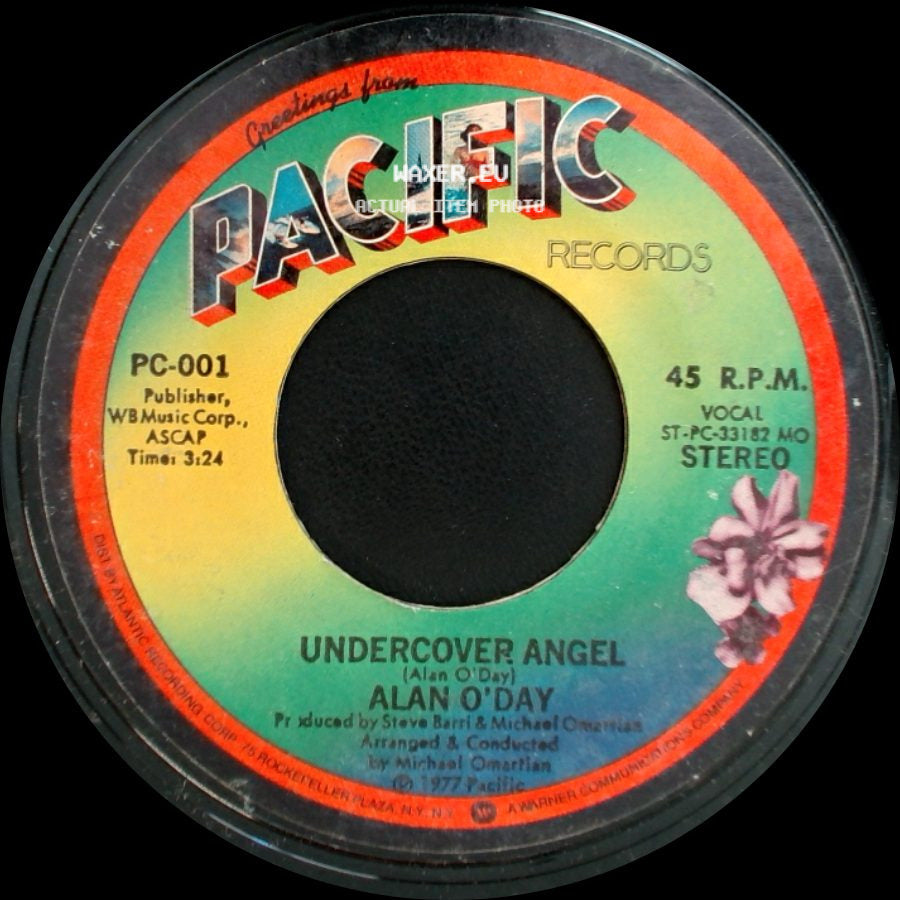 Alan O'day - Undercover Angel / Just You side A