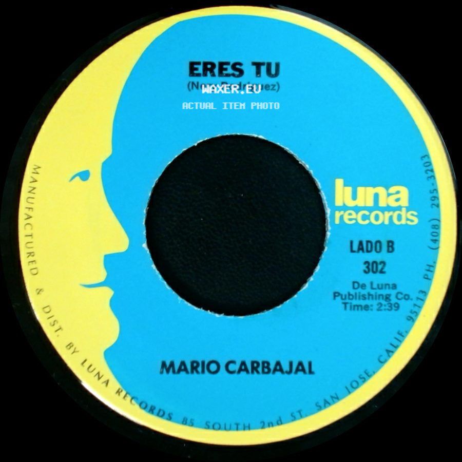 Mario Carbajal - Frio De Ausencia (D.A.R.) / Eres Tu side B