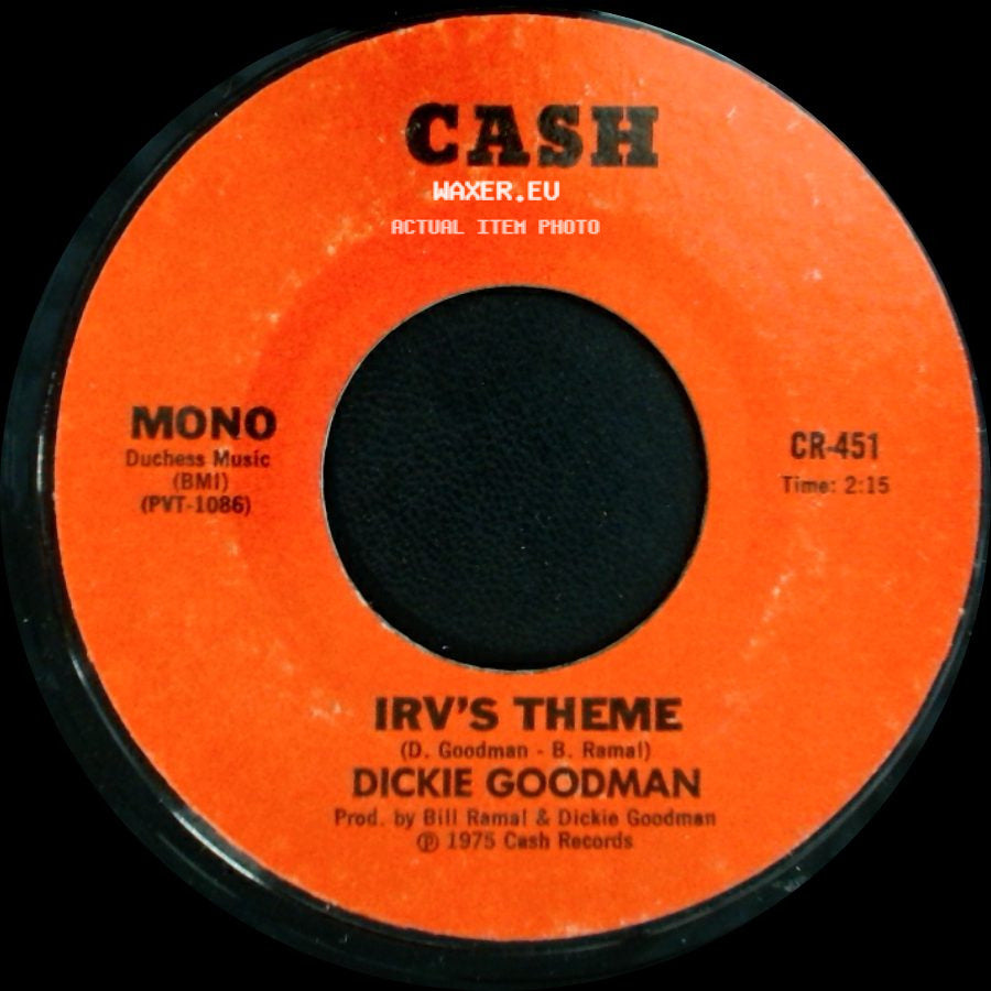 Dickie Goodman - Irv's Theme / Mr. Jaws side A