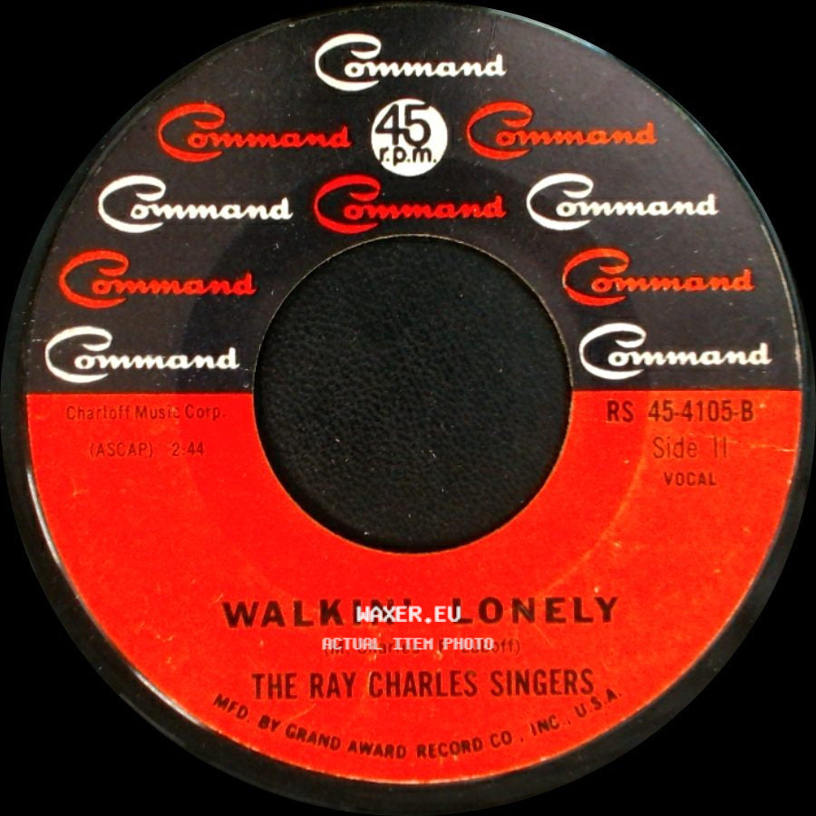 The Ray Charles Singers - Take Me Along / Walkin' Lonely side B