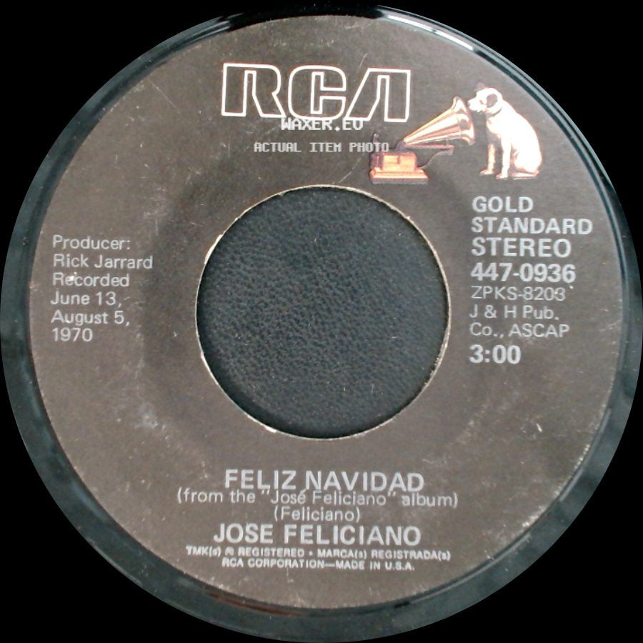 Jose Feliciano - The Little Drummer Boy / Feliz Navidad side B