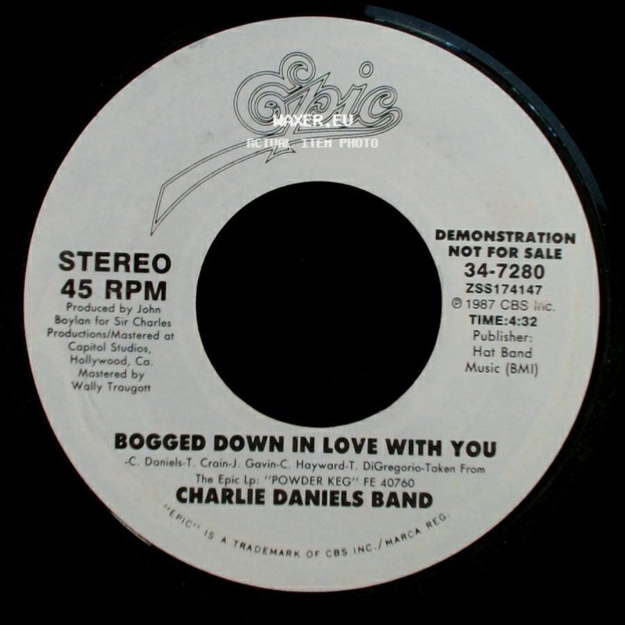 Charlie Daniels Band - Bogged Down In Love With You / Bogged Down In Love With You side A