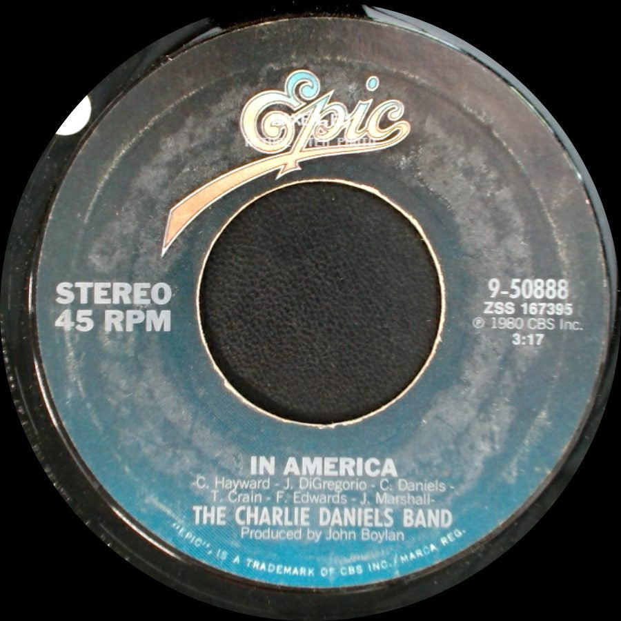 The Charlie Daniels Band - Blue Star / In America side B