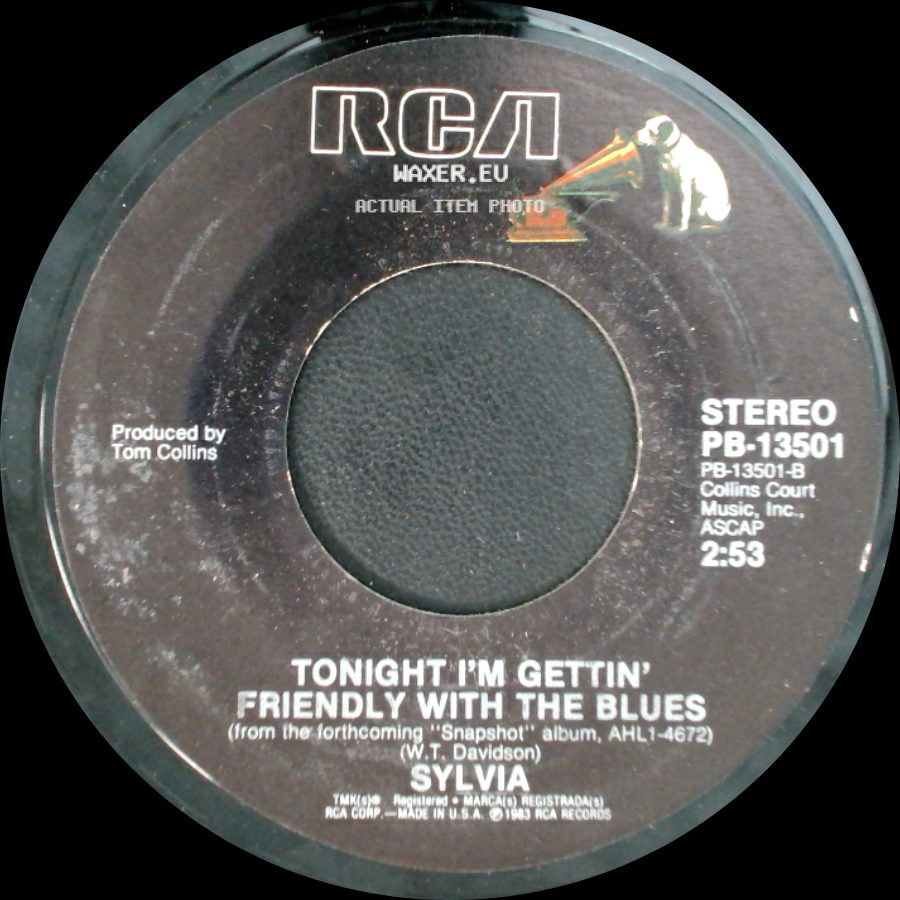 Sylvia - Snapshot / Tonight I'm Gettin' Friendly With The Blues side B