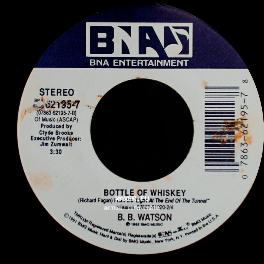 B. B. Watson - Lover Not A Fighter / Bottle Of Whiskey side B