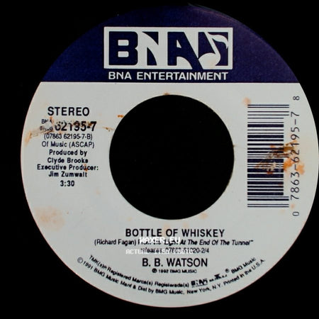 B. B. Watson - Lover Not A Fighter / Bottle Of Whiskey side B