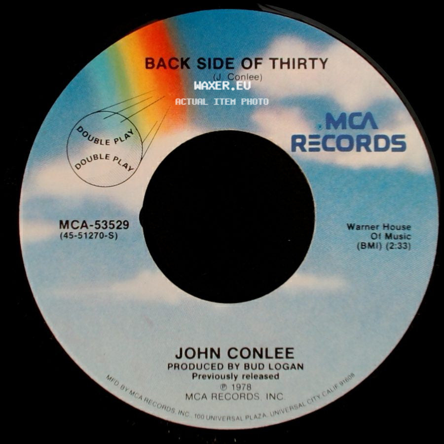 John Conlee - Rose Colored Glasses / Back Side Of Thirty side B