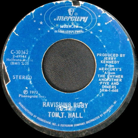 Tom T. Hall - I Love / Ravishing Ruby side B