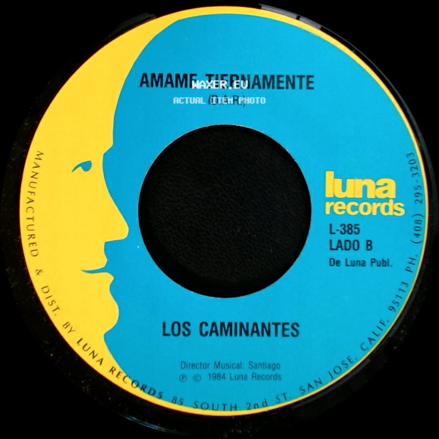 Los Caminantes - Tuyo Sere / Amame Tiernamente side B