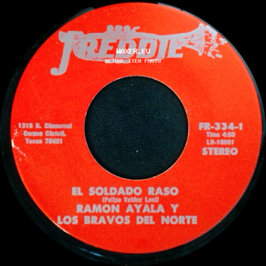Ramon Ayala Y Los Bravos Del Norte - Ya Te He Olvidado / El Soldado Raso side B