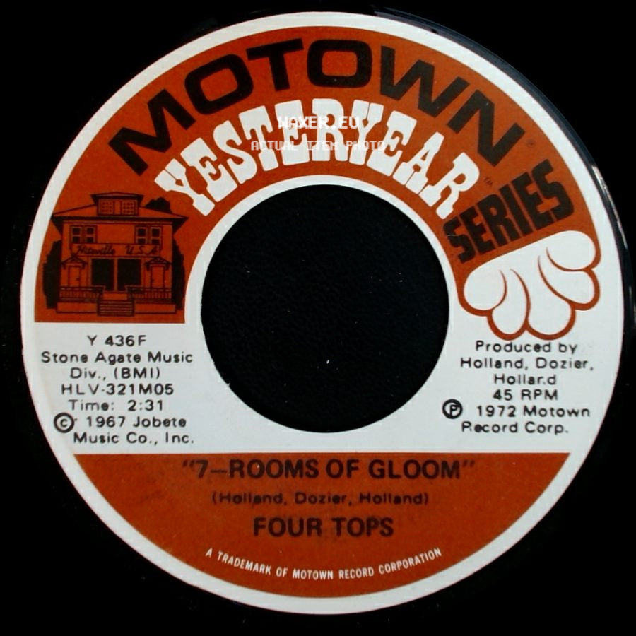 Four Tops - 7 Rooms Of Gloom / Bernadette side A