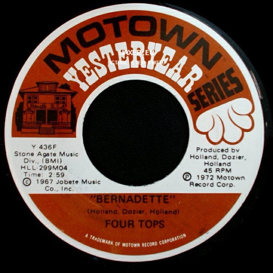 Four Tops - 7 Rooms Of Gloom / Bernadette side B