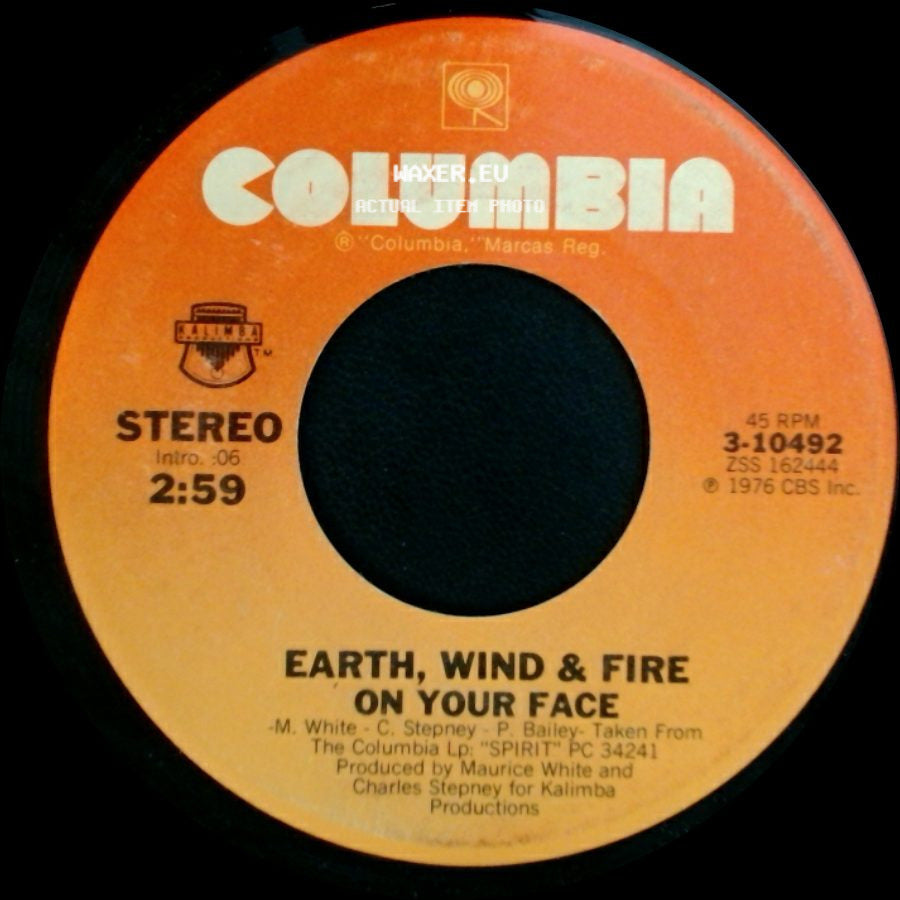 Earth, Wind & Fire - On Your Face / Biyo side A